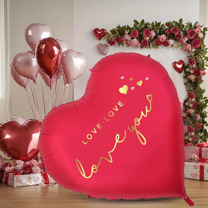 Ballon Géant "I Love You" 160cm pour accompagner votre décoration.