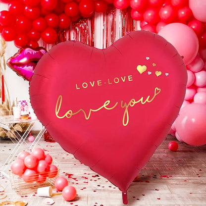Ballon Géant "I Love You" 160cm pour accompagner votre décoration.